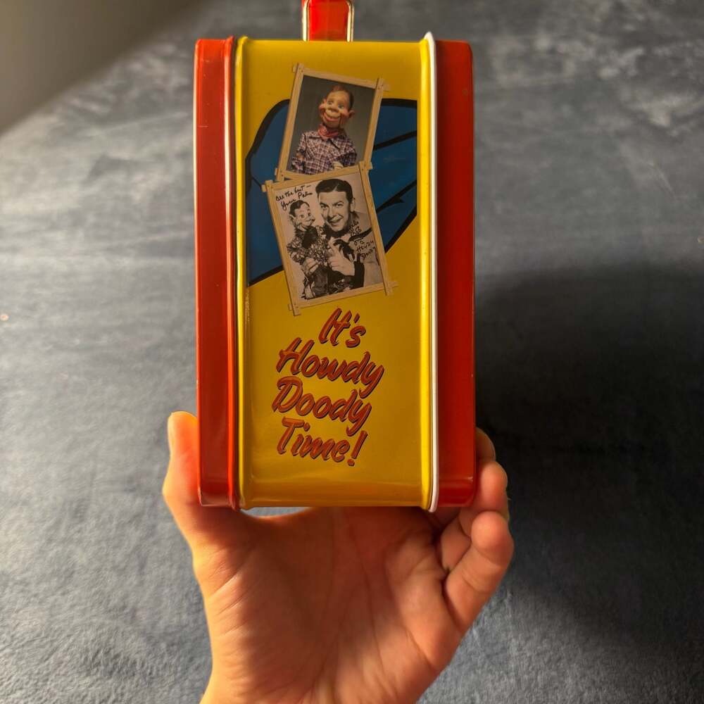 2002 Howdy Doody Peanut Gallery Metal Lunchbox by Bosley Boxes - Picture 4 of 6